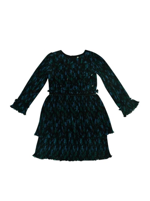 Buy Gini & Jony Gini & Jony Kids Black Printed Dress at Redfynd