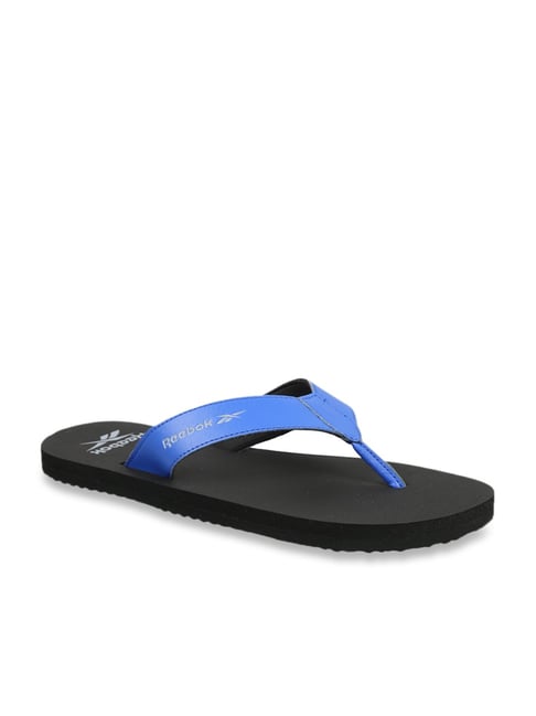 Reebok Men's ARUBA FLIP Court Blue & Black Flip Flops