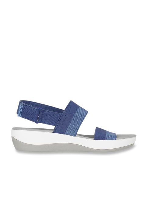 Clarks Women's Blue Back Strap Sandals