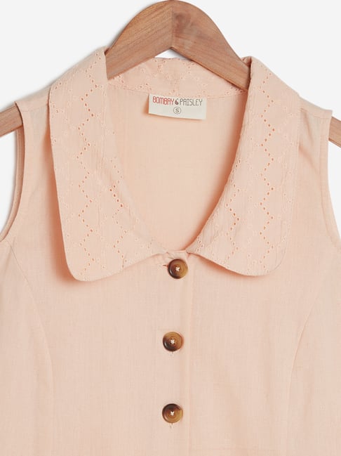bombay paisley by westside peach fit and flare dress Buy Bombay Paisley Pink Floral Printed Cotton A-Line Dress from Westside