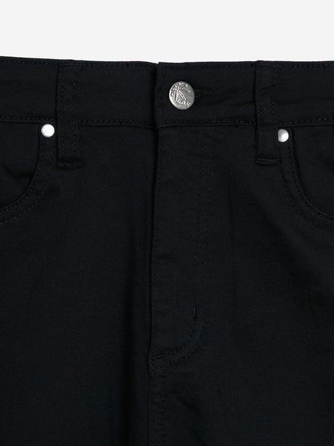 Buy LOV by Westside Black High-Waist Jeans Online at best price at TataCLiQ
