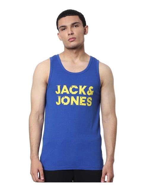 Jack & Jones Dark Blue Slim Fit Vest