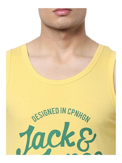 jack and jones yellow cap