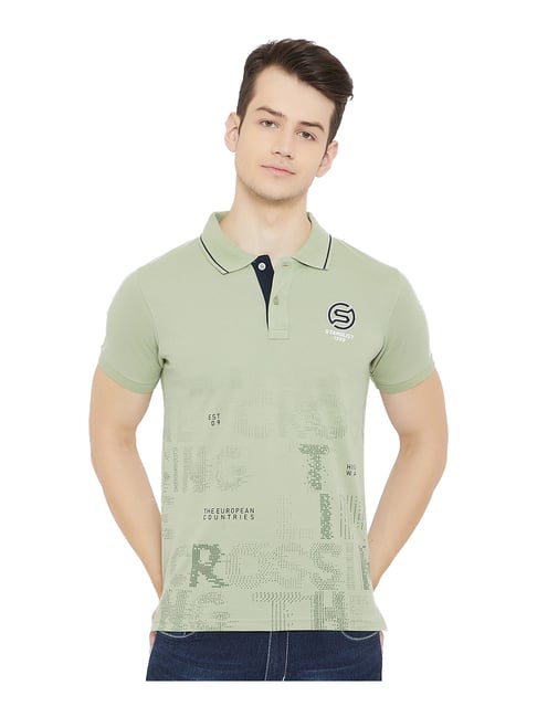 Buy Duke Green Polo T-Shirt for Men's 