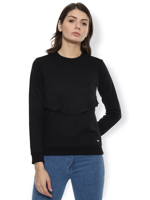 Van Heusen Black Regular Fit Sweatshirt-picture-26