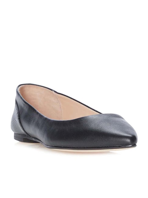 Dune London Women's Hamley Black Flat Ballets