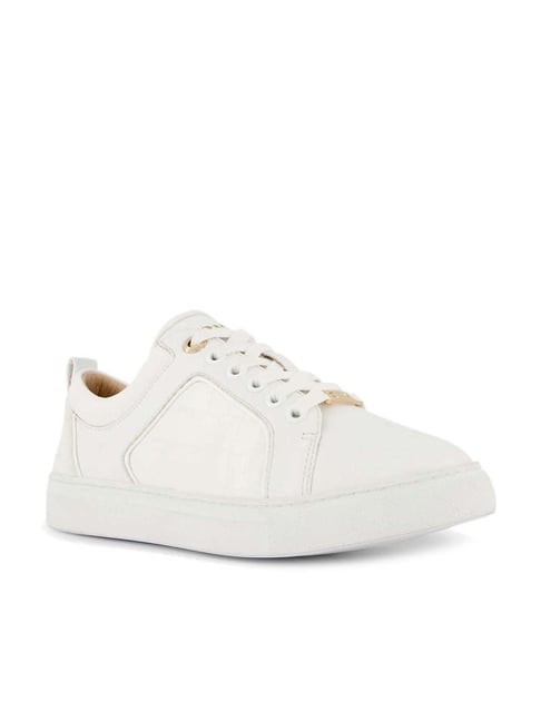 Dune London Women's Estee White Casual Sneakers