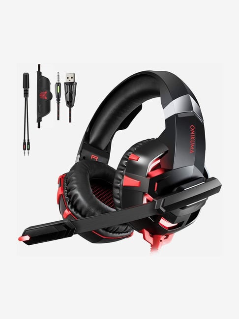 ONIKUMA K2 PRO Wired Gaming Headphone with mic, Noise Canceling Gaming Headset for PC, Xbox