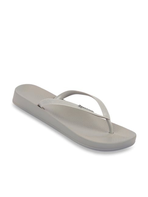 Ipanema Women's Anat Colors Fem Grey Flip Flops