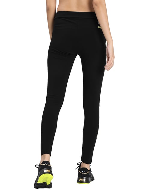 Buy Adidas Black Striped Slim Fit High Rise Tights for Women's Online @  Tata CLiQ