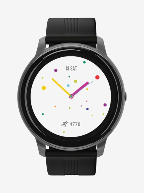 Syska BOLT SW200 Smartwatch (Black)