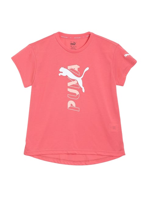 sun kissed coral puma shirt