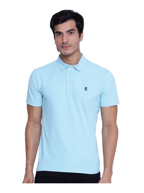 Red Tape Light Blue Short Sleeves Polo T-Shirt