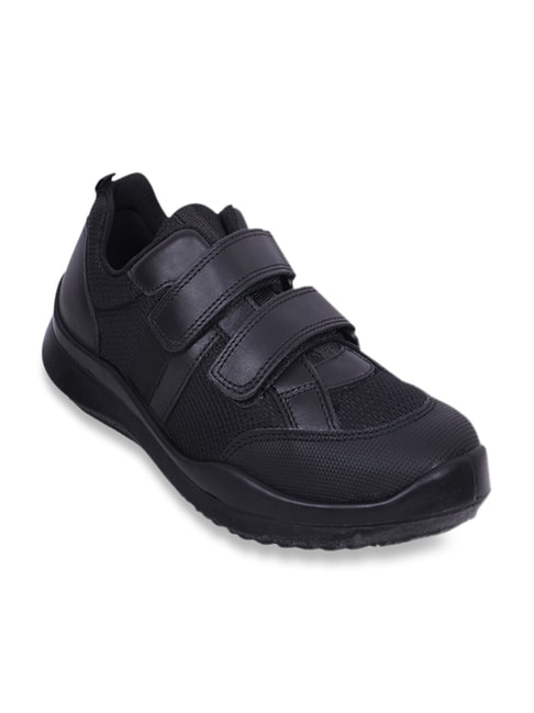 Black Velcro Sneaker - Les Petits
