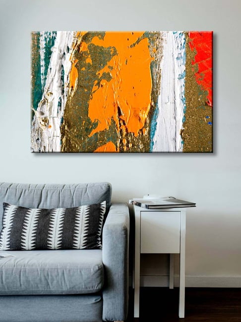 999store Multicolor Abstract Canvas Painting-picture-47