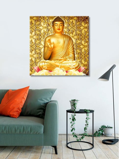 999store Gold & Brown Golden Buddha Wall Paintings-picture-18