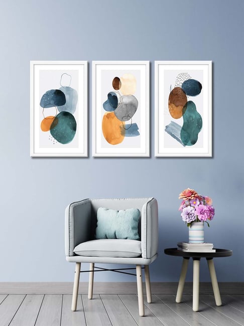 999store Multicolor Abstract Canvas Painting-picture-21