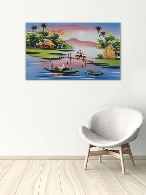 999store Multicolor Vietnam Tradition Canvas Painting-picture-43