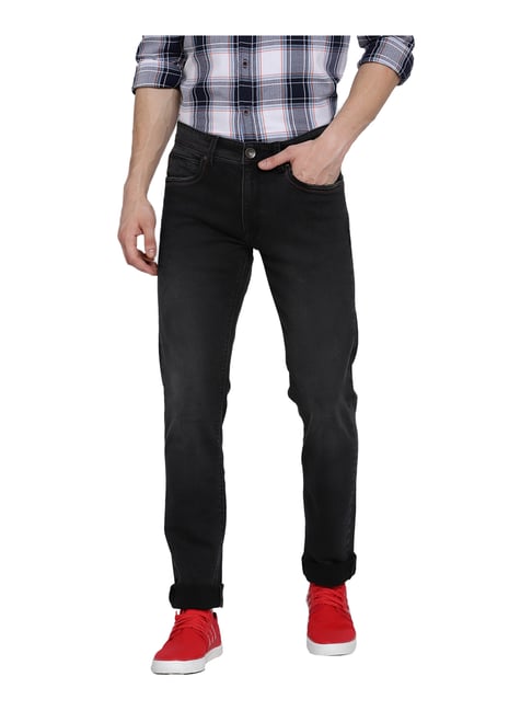 Pepe Jeans Black Lightly Washed Jeans