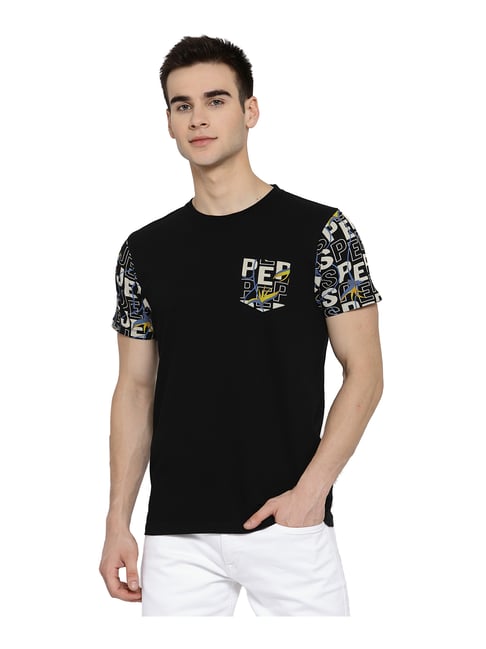 Pepe Jeans Black Crew T-Shirt