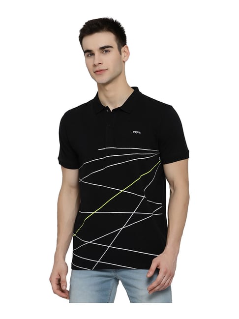 Pepe Jeans Black Polo T-Shirt