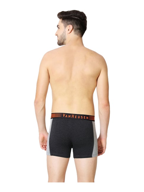 Van Heusen Innerwear Black Regular Fit Trunks