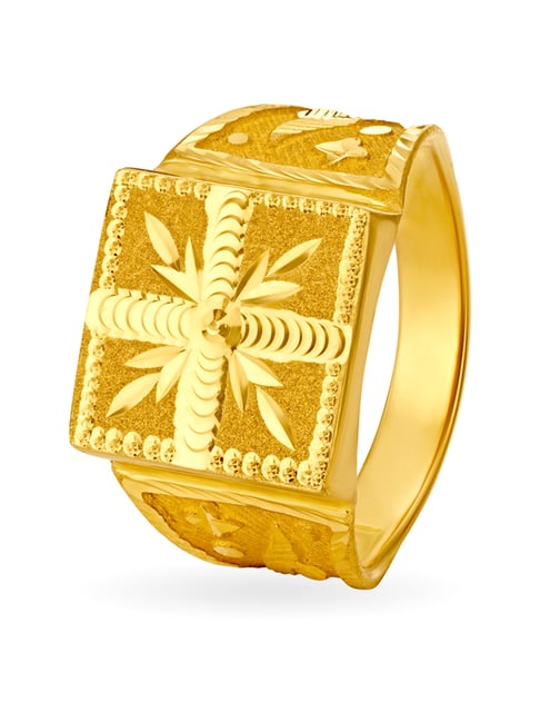 22K Gold Plated Divine Laxmi Ring – Curio Cottage