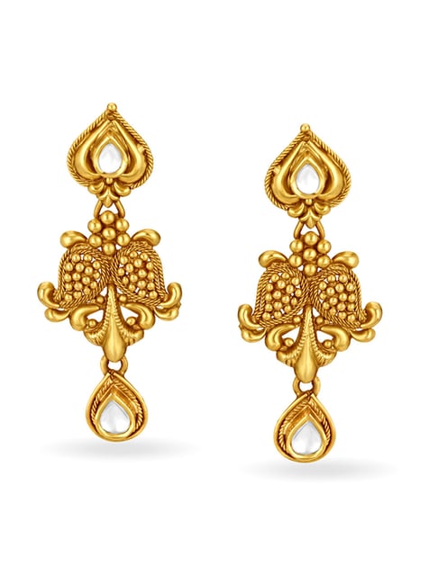 Tanishq 18k gold on sale earrings