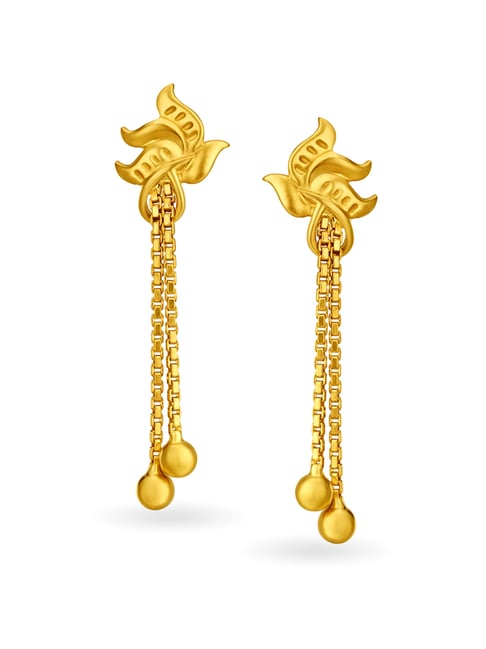 Tanishq 22k store gold earring