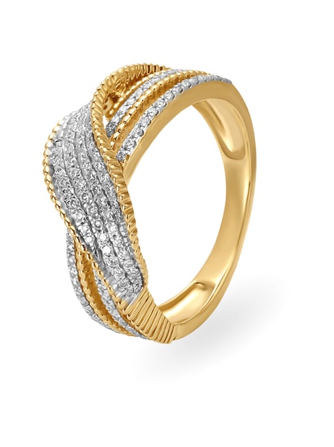 Buy Mia by Tanishq 18k Gold Casual Diamond Ring for Women Online At Best  Price @ Tata CLiQ
