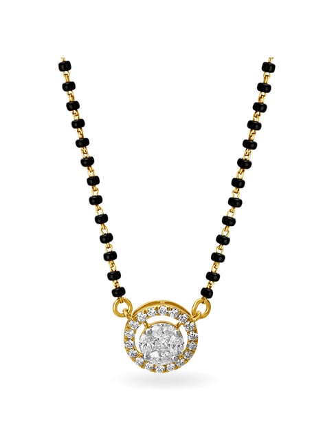 Price of diamond mangalsutra clearance in tanishq