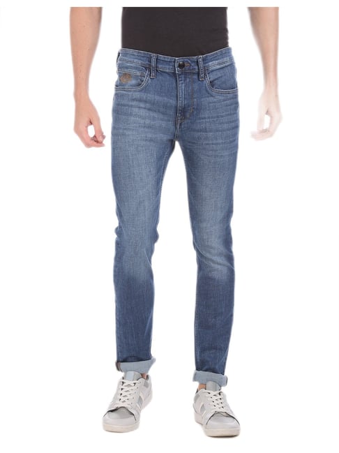 Buy Polo Blue Regallo Skinny Fit Mid Rise Jeans for