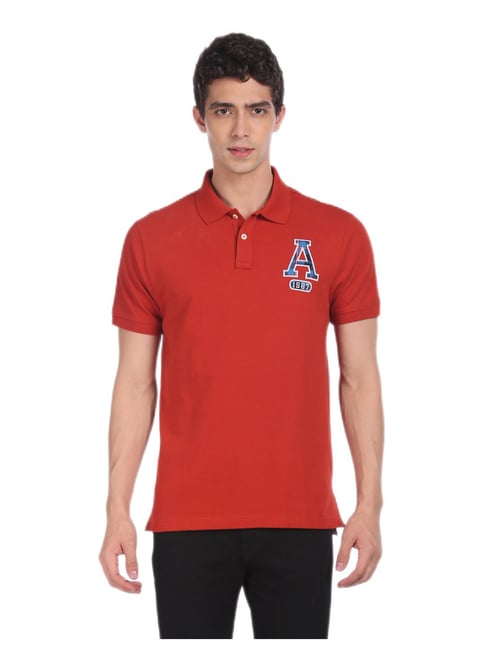 aeropostale red polo shirts