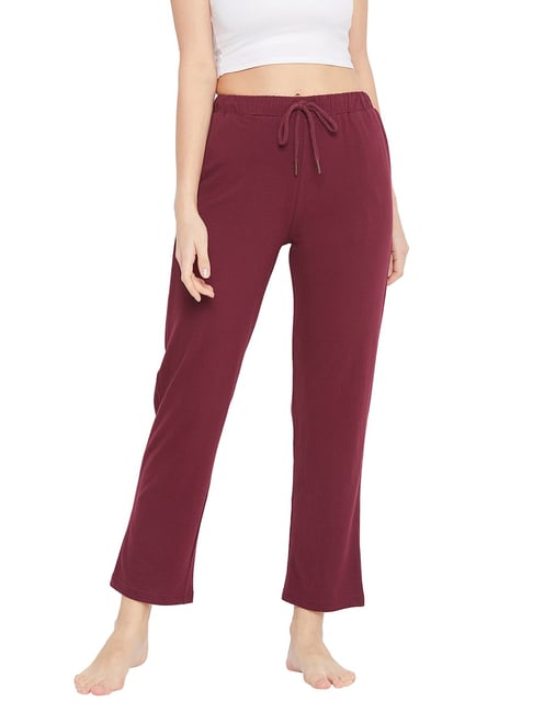Hypernation Maroon Trackpants-picture-36