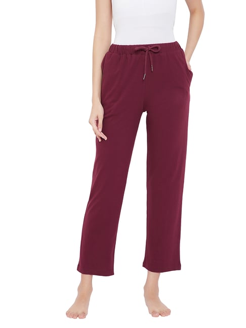 Hypernation Maroon Trackpants-picture-34