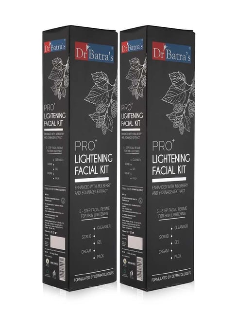 dr. batra's Dr Batra's Pro+ Lightening Facial Kit-picture-30