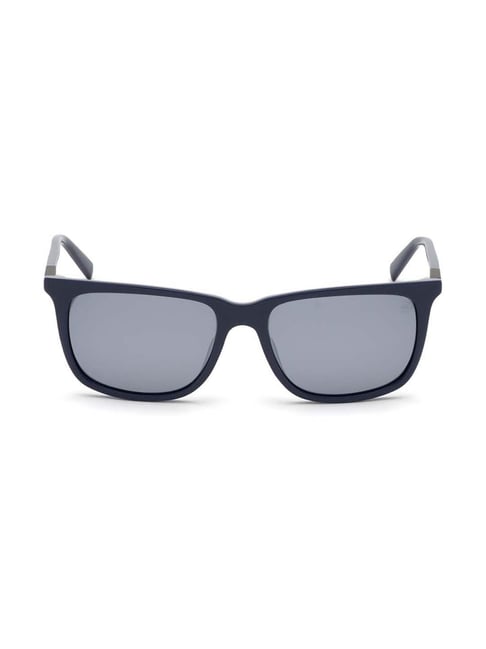 Timberland TB9164 57 90D Grey Square Sunglasses-picture-42
