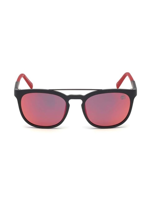 Timberland TB9181 53 02D Red Square Sunglasses-picture-28