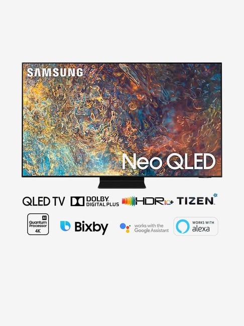 Buy Samsung 163 Cm 65 Inches Smart 4k Ultra Hd Qled Tv Neo Qa65qn90aaklxl Titan Black Online At Best Prices Tata Cliq