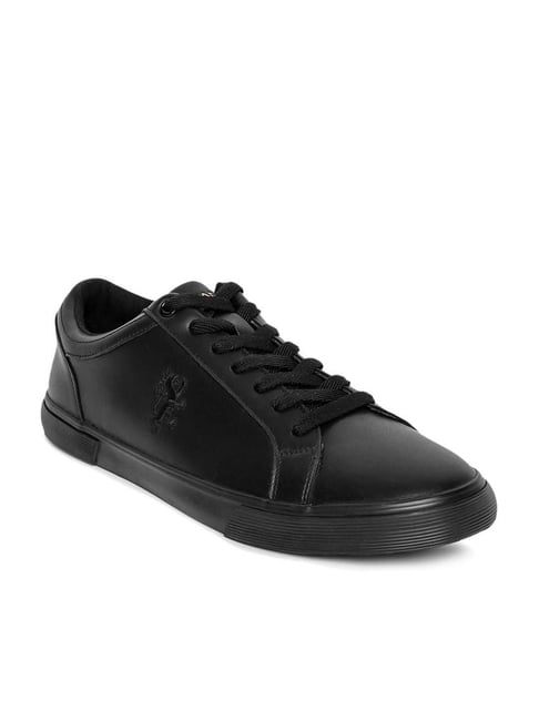 Red Tape Men's Black Casual Sneakers