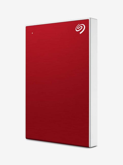 Seagate One Touch 1TB External HDD with Password - Red, for Win & Mac - STKY1000403