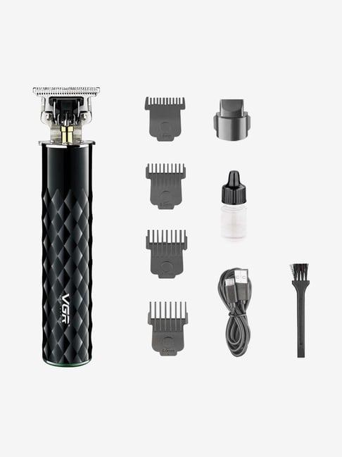 VGR V-170 Professional Rechargeable Cordless Trimmer - 180 Min Runtime (Black)