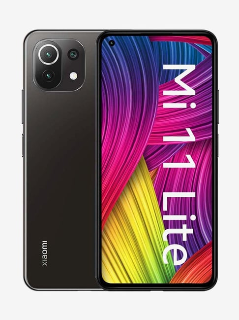 Mi 11 Lite 128 GB (Vinyl Black) 8 GB RAM, Dual SIM 4G