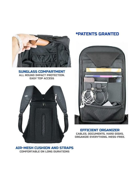 Buy Gods Ghost 25 Ltrs Black Medium Laptop Backpack Online At Best Price Tata CLiQ