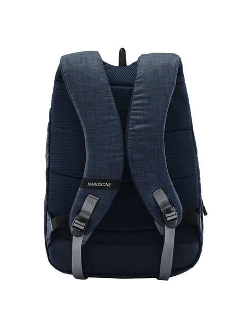 Buy Harissons 39 Ltrs Navy & Green Large Laptop Backpack Online At Best ...