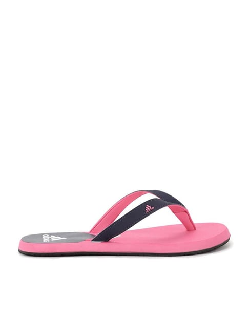 Adidas Women's EEZAY 2019 WS Navy & Pink Flip Flops