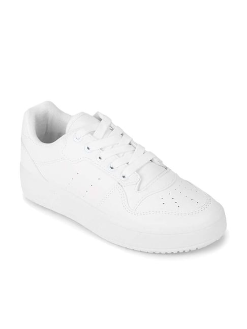 Truffle Collection Women's White Casual Sneakers