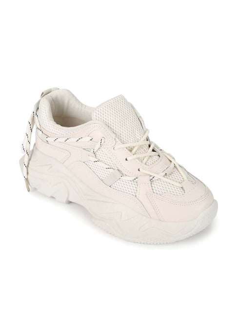 Truffle Collection Women's Pink Casual Sneakers