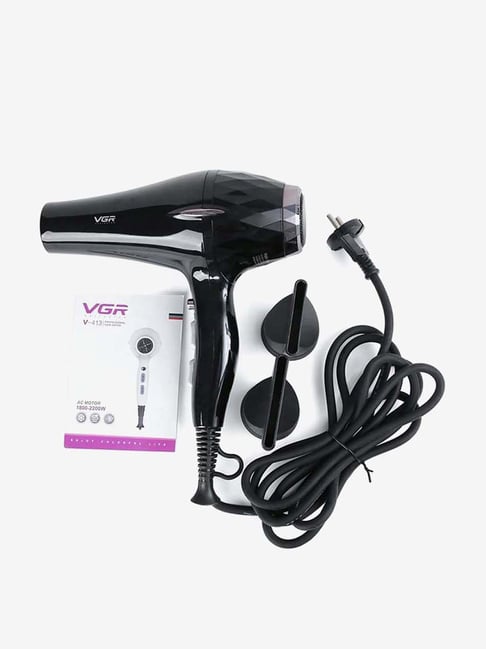 VGR V-413 Professional 2200W Hair Dryer (Black)