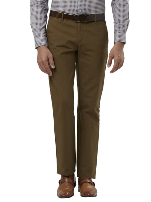 Buy Raymond Mens Poly Cotton Self Design Trouser Fabric Brown Free Size   Combo of 2 Pieces at Amazonin